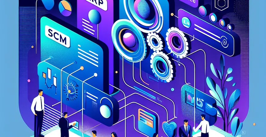  ERP系统和SCM系统功能如何实现联动？